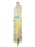 Max Studio Print Yellow Casual Dress Size L - photo 5