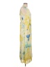 Max Studio Print Yellow Casual Dress Size L - photo 4