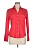 Calvin Klein Red 3/4 Sleeve Button-Down Shirt Size M - photo 1