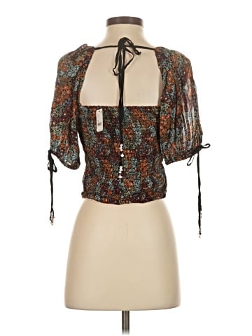 Free People 3/4 Sleeve Blouse (view 2)