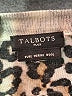 Talbots 100% Wool Animal Print Brown Wool Pullover Sweater Size M (estimated) - photo 7