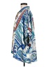 ee:some 100% Polyester Paisley Blue 3/4 Sleeve Blouse Size M - photo 5