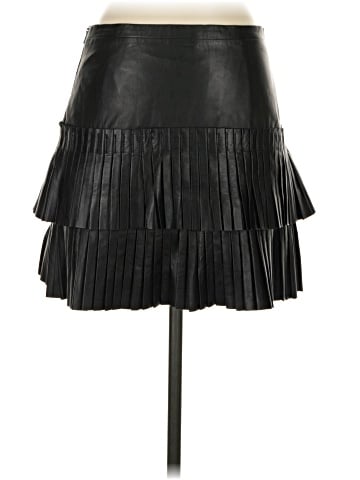 BCBGMAXAZRIA Leather Skirt (view 2)