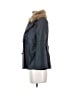 Banana Republic 100% Cotton Solid Blue Coat Size XS - photo 5
