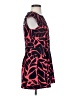 City Triangles Graphic Red Cocktail Dress Size S - photo 4