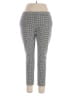 Alfani Houndstooth Gray Casual Pants Size 14 - photo 1