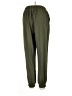 Elesol Solid Green Casual Pants Size L - photo 2