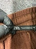Zara Brown Casual Pants Size M - photo 7
