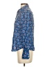 J.Crew Floral Blue Long Sleeve Button-Down Shirt Size 2 - photo 5