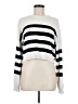 Garage Stripes White Pullover Sweater Size M - photo 1