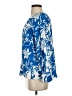 Zara Blue Long Sleeve Blouse Size XS - photo 5