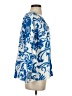 Zara Blue Long Sleeve Blouse Size XS - photo 4