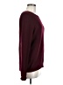 Charter Club Solid Burgundy Pullover Sweater Size M - photo 4