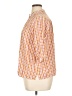 Old Navy 100% Rayon Checkered-gingham Orange 3/4 Sleeve Blouse Size 1X - photo 5