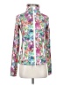 CATHERINE Catherine Malandrino Floral White Pink Track Jacket Size S - photo 1