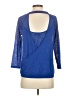 Athleta Blue 3/4 Sleeve T-Shirt Size S - photo 2