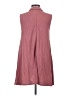 Everleigh Pink Burgundy Sleeveless Button-Down Shirt Size S - photo 2