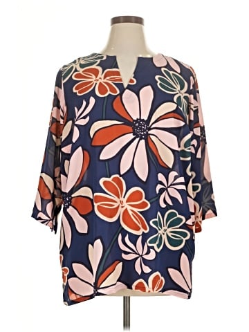 Violet & Claire 3/4 Sleeve Blouse (view 1)