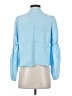 Amadi 100% Tencel Blue Long Sleeve Blouse Size S - photo 2