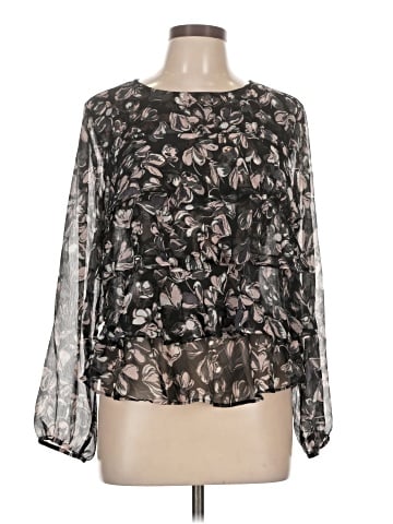 Ann Taylor LOFT Outlet Long Sleeve Blouse (view 1)