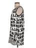Zoe Graphic Gray Black Casual Dress Size S (estimated) - photo 5