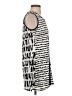Zoe Graphic Gray Black Casual Dress Size S (estimated) - photo 4