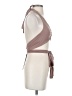 White Fox Brown Sleeveless Top Size XS - photo 4