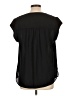 Daniel Rainn Black Short Sleeve Blouse Size L - photo 2