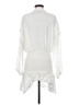 Aqua 100% Polyester Polka Dots Ivory Cocktail Dress Size S - photo 2