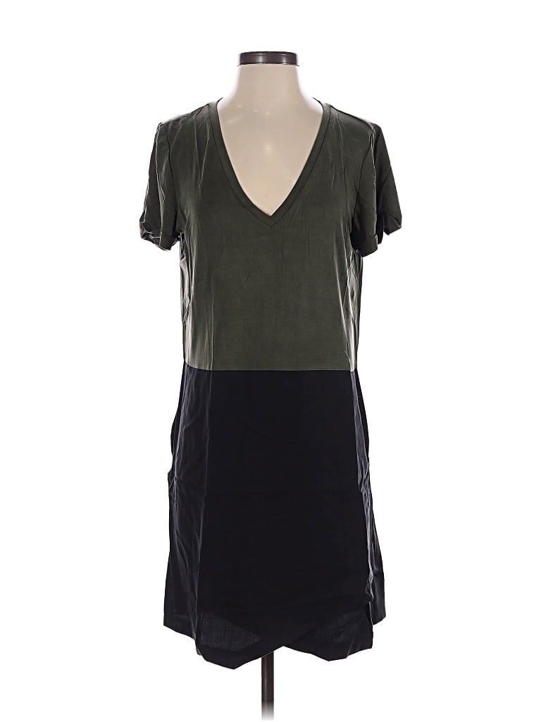 Pre-owned Left Coast By Dolan Casual Dress In Gray