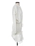 Aqua 100% Polyester Polka Dots Ivory Cocktail Dress Size S - photo 4