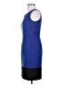 Nine West 100% Polyester Color Block Blue Cocktail Dress Size 2 - photo 5