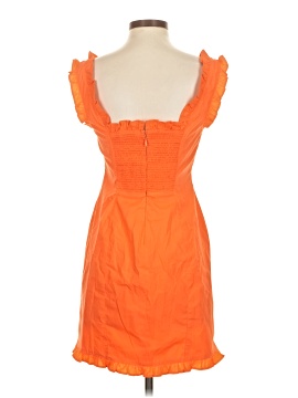mesh drop waist dress Roxane Yellow Cinched Waist Ruched Maxi Dress main image 1