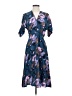 Tucker Print Blue Casual Dress Size XS - photo 1