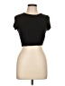 Unbranded Black Short Sleeve Turtleneck Size L - photo 1