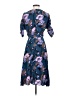 Tucker Print Blue Casual Dress Size XS - photo 2