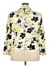 Larry Levine Floral Yellow Blazer Size 18 - photo 2