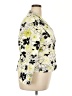 Larry Levine Floral Yellow Blazer Size 18 - photo 4