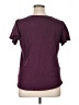 Heritage 100% Cotton Burgundy Short Sleeve Top Size 1X - photo 2