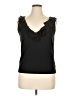 Chaps Black Sleeveless Blouse Size XL - photo 1