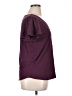 Heritage 100% Cotton Burgundy Short Sleeve Top Size 1X - photo 4