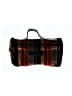 Longchamp Stripes Multi Color Brown Velvet Top Handle Bag One size - photo 1