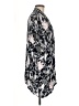 Ann Taylor LOFT 100% Rayon Silver Kimono Size M - photo 4