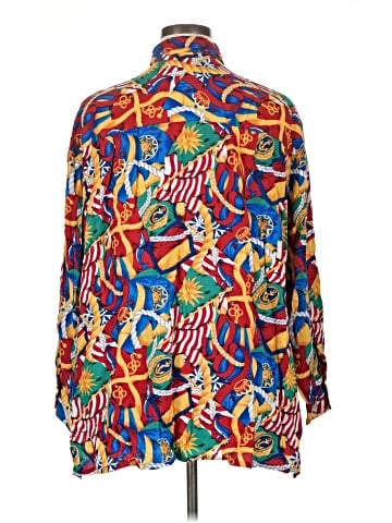 Pendleton 3/4 Sleeve Button-Down Shirt (view 2)