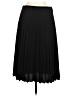 Everlane 100% Polyester Solid Black Formal Skirt Size 8 - photo 2