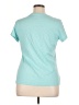 Max Studio Teal Short Sleeve T-Shirt Size XL - photo 2