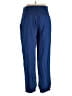 Cupshe 100% Rayon Solid Blue Casual Pants Size XL - photo 2