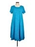 Lularoe Blue Casual Dress Size M - photo 1