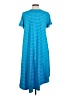 Lularoe Blue Casual Dress Size M - photo 2