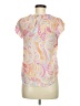Secret Charm 100% Polyester Pink Short Sleeve Blouse Size M (estimated) - photo 2